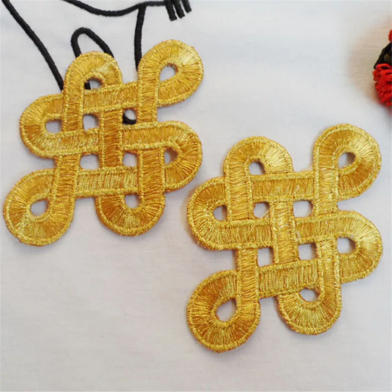 20 шт. золотистый барочный мотив венецианская Кружевная аппликация горячей