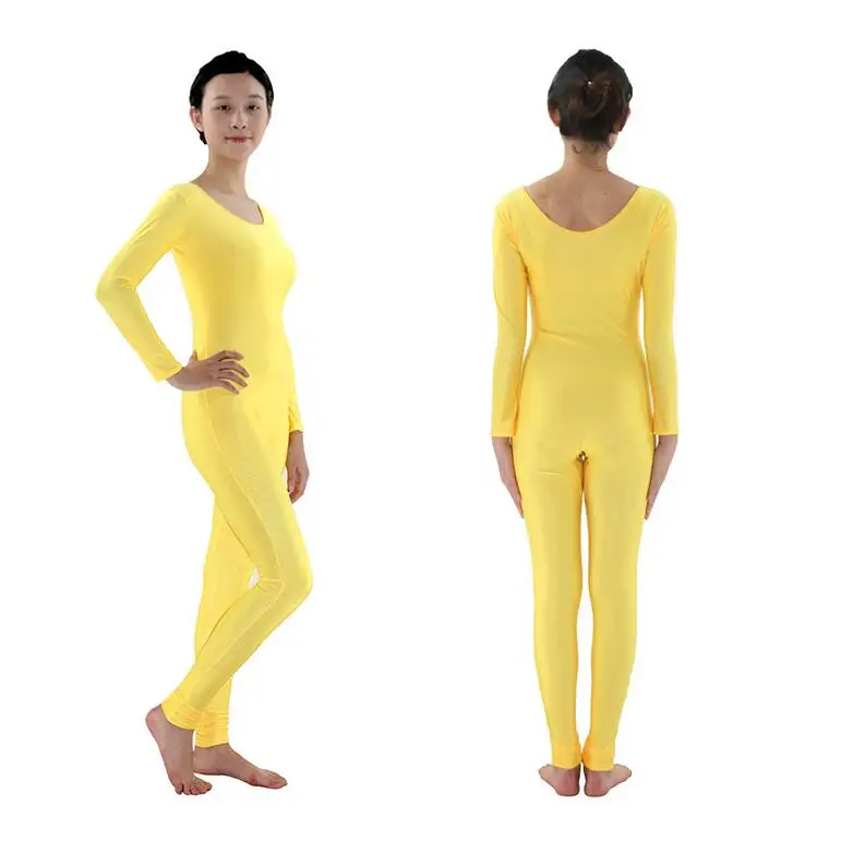 Спандекс Zentai обтягивающий комбинезон унисекс Zentai костюм боди костюм для женщин трико лайкра Одежда для танцев