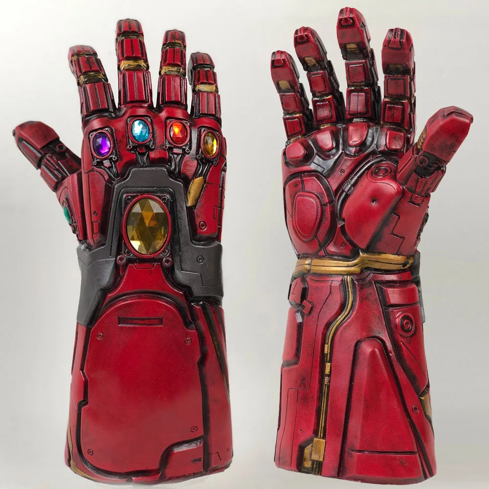 Аниме-фигурка Marvel Железный человек перчатки Халк танос бесконечность