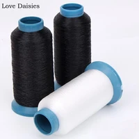 100 nylon 0 1mm 5000m0 25mm 3600m transparentblack sewing invisible thread for label crafts bags blindstitch quilting beads