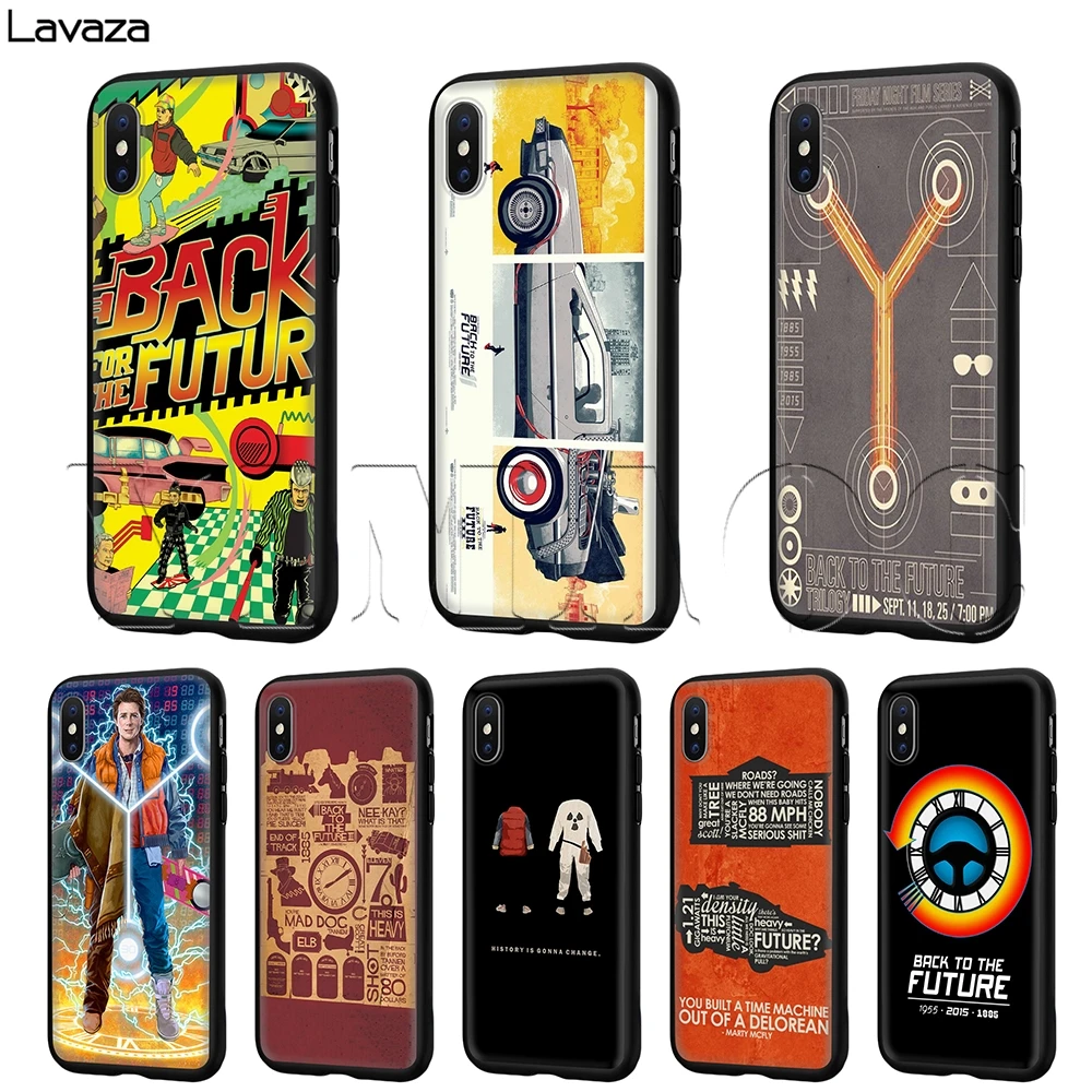 Lavaza Back To The Future Case for iPhone 11 Pro XS Max XR X 8 7 6 6S Plus 5 5s se |