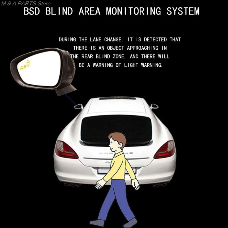 Система обнаружения слепых зон BSD BSA BSM радар-датчик для автомобиля микроволновая