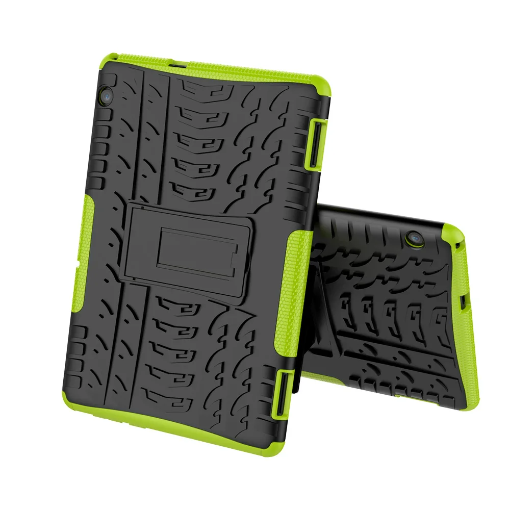 100 шт/партия Броня Dazzle TPU+ PC shell пластиковый защитный чехол для huawei Mediapad T5 10 чехол для планшета