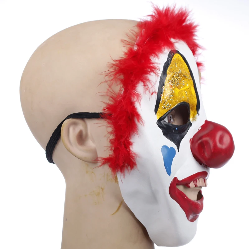 Горячая новинка злой Цирк Клоун Маска Pennywise Хэллоуин ужас маскарадный костюм