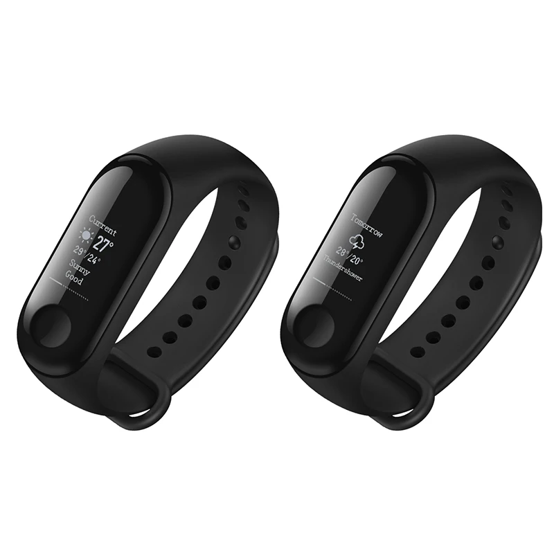 Глобальная версия Xiaomi MiBand 3 Mi band Bluetooth фитнес-трекер OLED экран водонепроницаемый