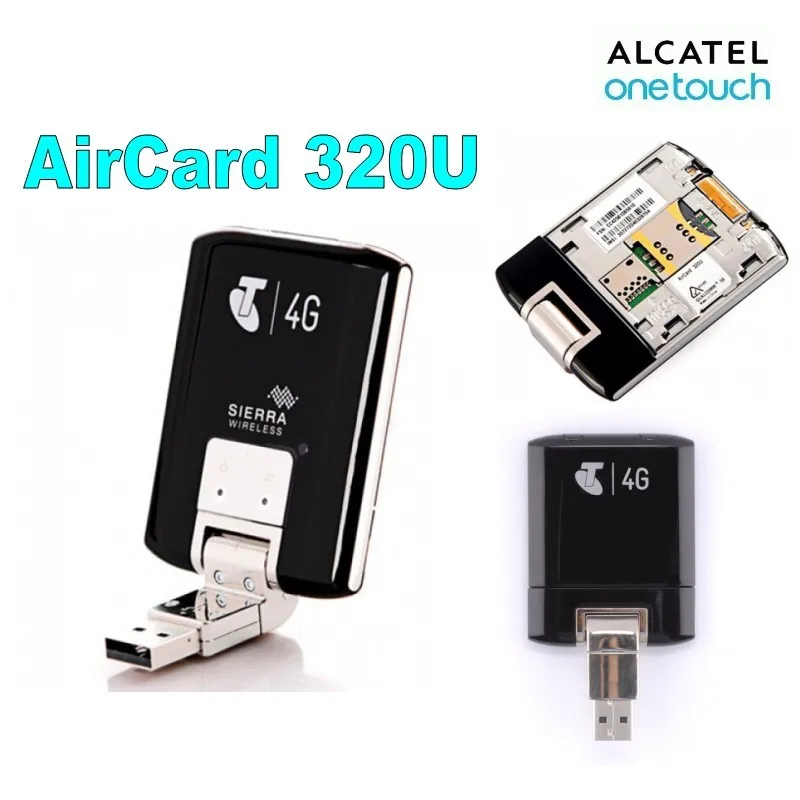 Партия 2 шт. Оригинальный разблокированный 100 Мбит/с LTE модем Sierra Wireless AirCard USB