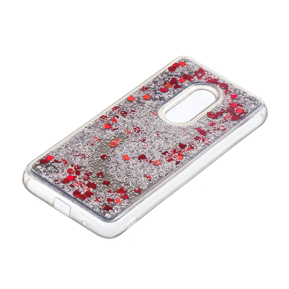 HYAIZLZ Case for Alcatel 3 5052 1X 5059 3V 5099 Back Cover Quicksand Liquid Mirror 5 5086D 3X 5058I |