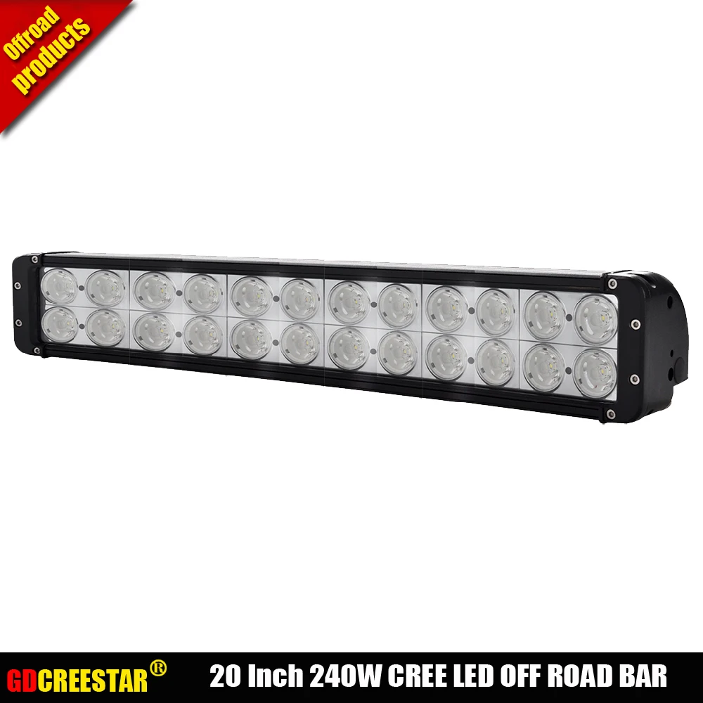 Светодиодная балка высокой мощности 20 дюймов 240 Вт 24 светодиода|led light bar|lights barled