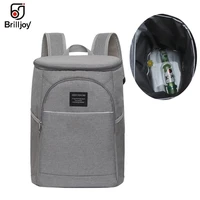 brilljoy 18l oxford cooler wine bag thermo lunch picnic box insulated cool backpack ice pack fresh carrier thermal shoulder bags
