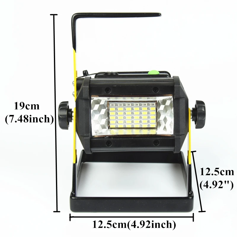 AIFENG портативный прожектор 50 Вт SMD 5730 36Led 2400LM перезаряжаемый 18650 для охоты