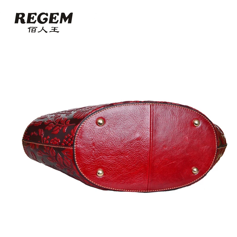 REGEM The new portable Fashion Shoulder Chinese retro package business casual Bag wind |