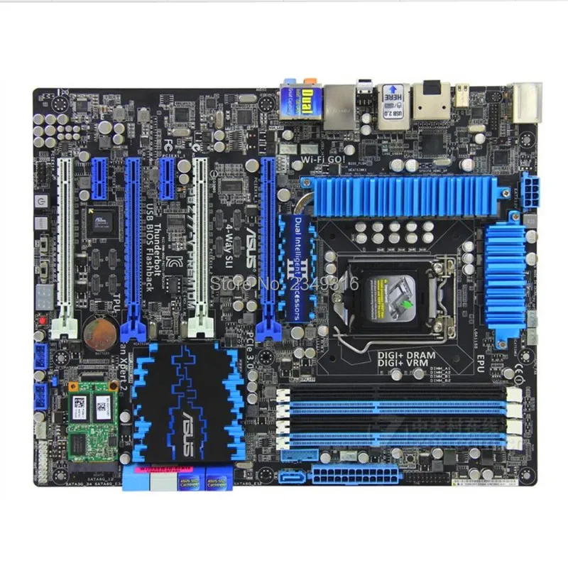 Для Asus P8Z77 V Premium десктопная материнская плата LGA 1155 DDR3 32GB USB3.0 для 22/32nm процессора Z77