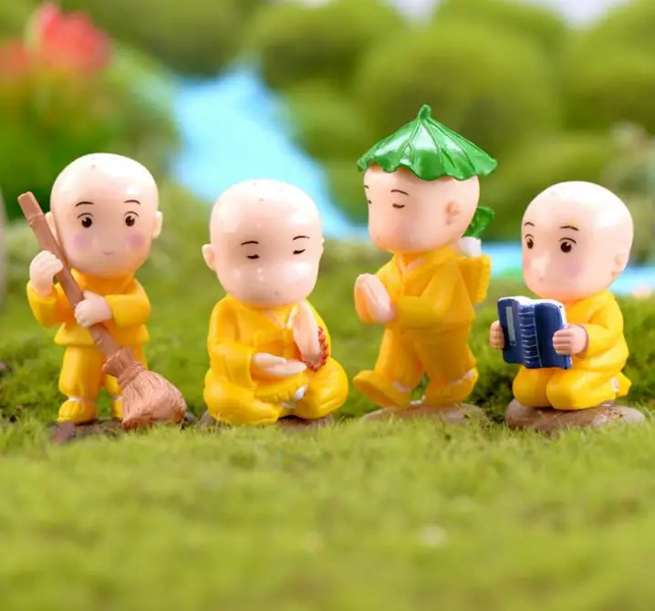1 шт. Новое поступление миниатюрные Монки кунг фу декоративная модель