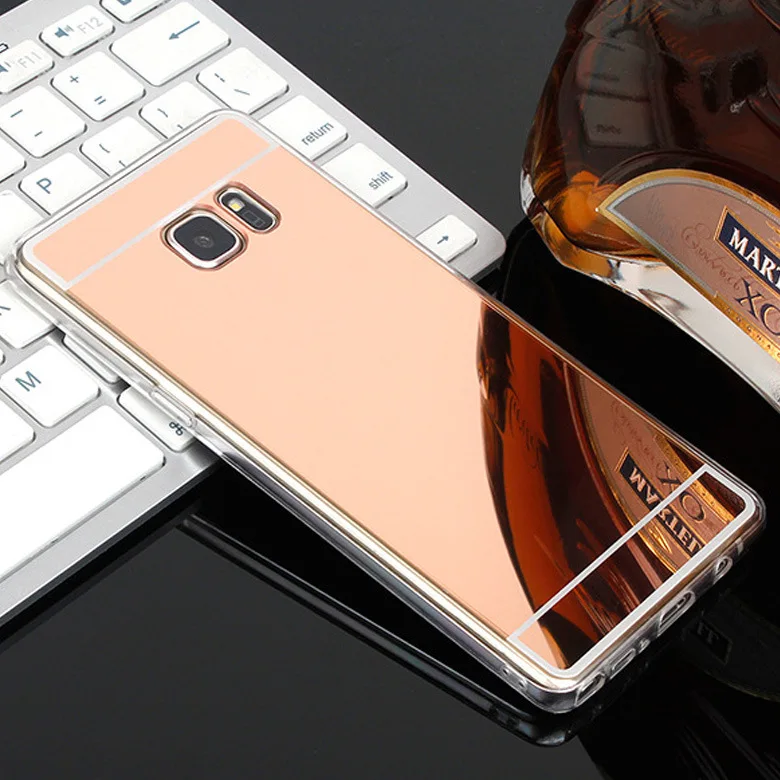 Роскошный зеркальный чехол из ТПУ для Samsung Galaxy A7 2018 A6 A8 Plus A9 A3 A5 2017 2016 J3 J4 J6 J8 J2 J5 J7 Prime