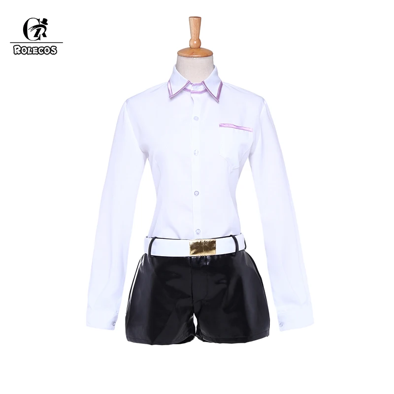 ROLECOS Steins Gate Zero Аниме Косплей Kurisu Makise Костюм женский костюм полный комплект (пальто