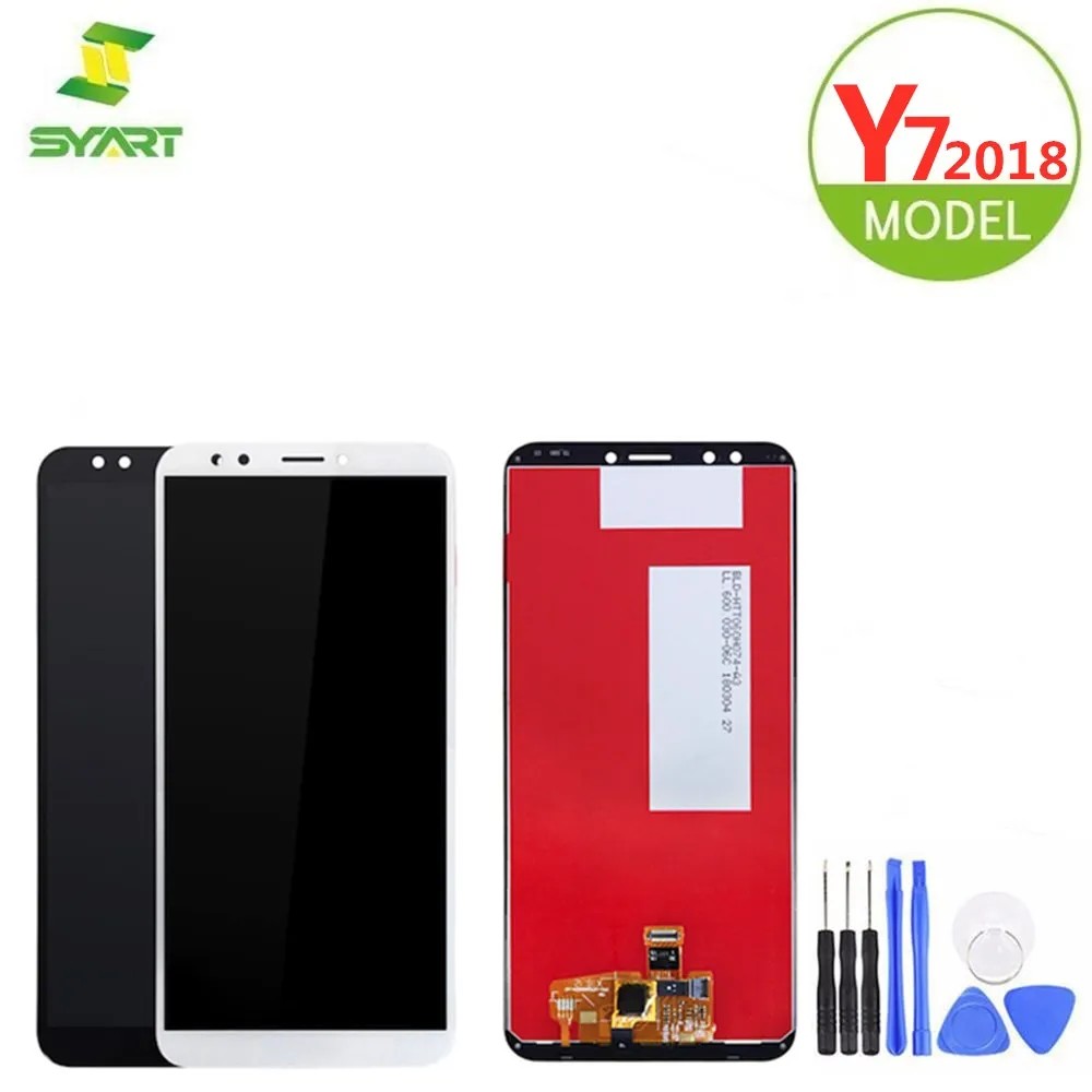 Для Huawei Y7 2018 / Pro ЖК дисплей сенсорный экран дигитайзер для сборки Prime LND L22 LX2 L21 L23 LX1