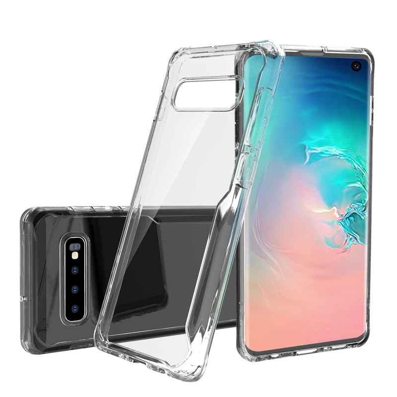 Luxury Case For Samsung Galaxy S10 Plus ADKO Nature Soft TPU Silicone Clear Transparent Phone Cover S10e |