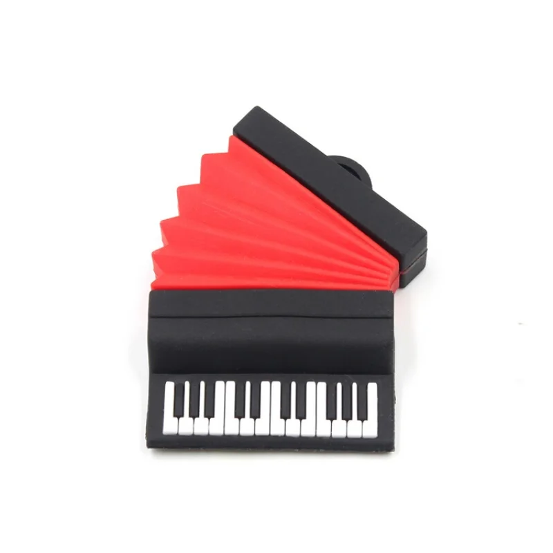 USB 2.0 Usb флеш-накопитель Модель музыкальных инструментов/микрофон/пианино/гитара U диск карта памяти 64 г 32 Гб 4 г флешка - Цвет: USB 2.0