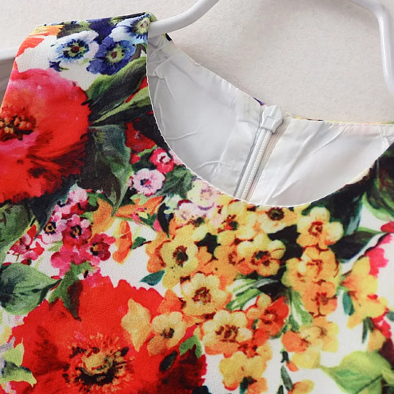 Vintage Flower Girls Dresses For Little Princesses A-Line Baby Girl Children Dress O Neck Toddler Clothing 8236 | Детская одежда и