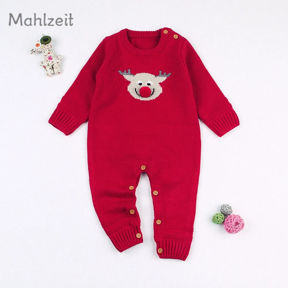 Весна 2019 новый милый детский свитер! Милый Вязаный комбинезон для маленьких