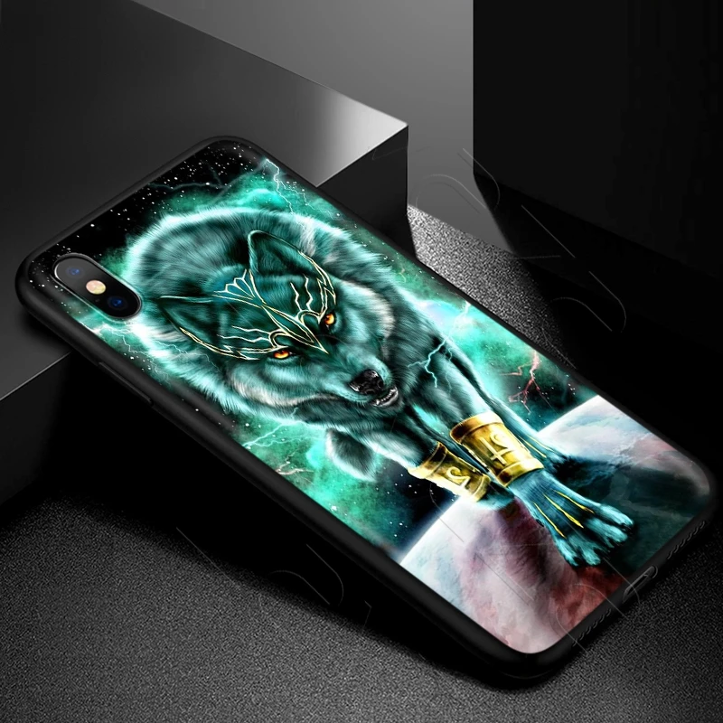 Lavaza Abstract Animal Lion Wolf Tiger Case for iPhone 11 Pro XS Max XR X 8 7 6 6S Plus 5 5s se |