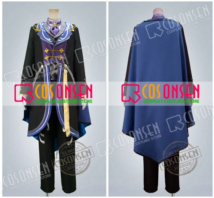 Косплэй горячих источников Ensemble Stars воспоминание монохромный мат рыцарей