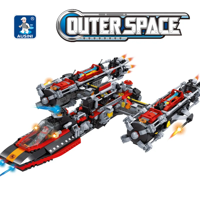 Ausini модели Здание игрушка Совместимость с LEGO Лего Legos Конструктор A25114 1758 блок