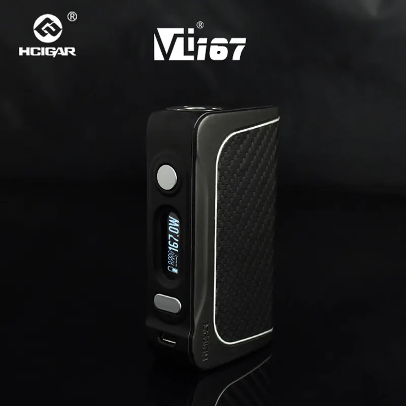 Оригинальный HCigar VT167 TC коробка мод электронная сигарета 167 Вт Vape с большим OLED