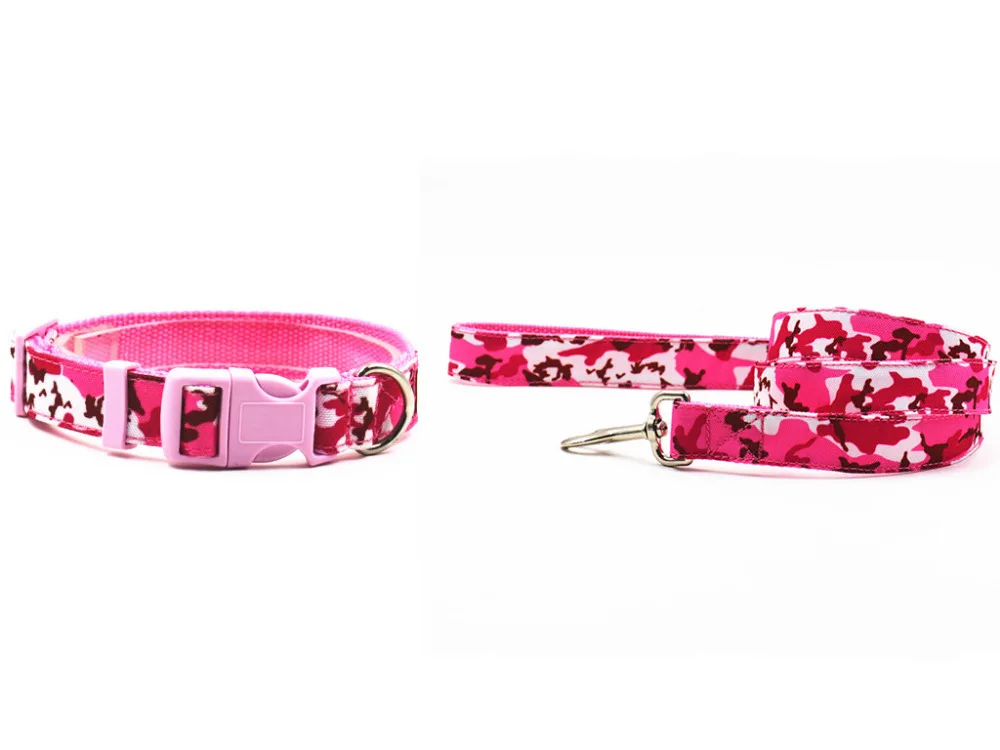 New style personality dog collar lead pet dog collar and leash two size S M pet collar leash for small pet luxry collar