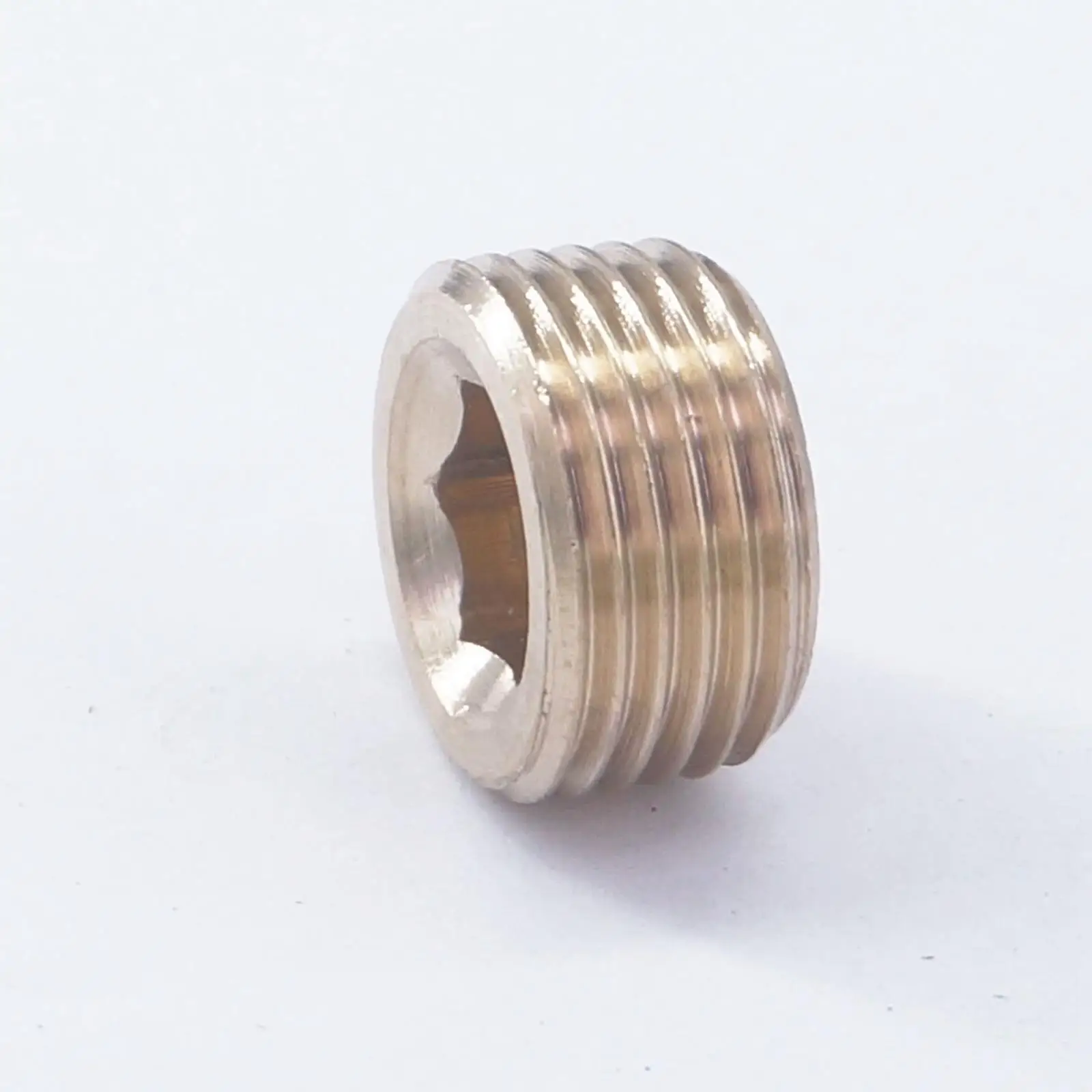 3/8&quot BSPP male Thread Brass Pipe Countersunk Plug Internal hex head socket Allen Head fittings Water gas oil | Обустройство дома