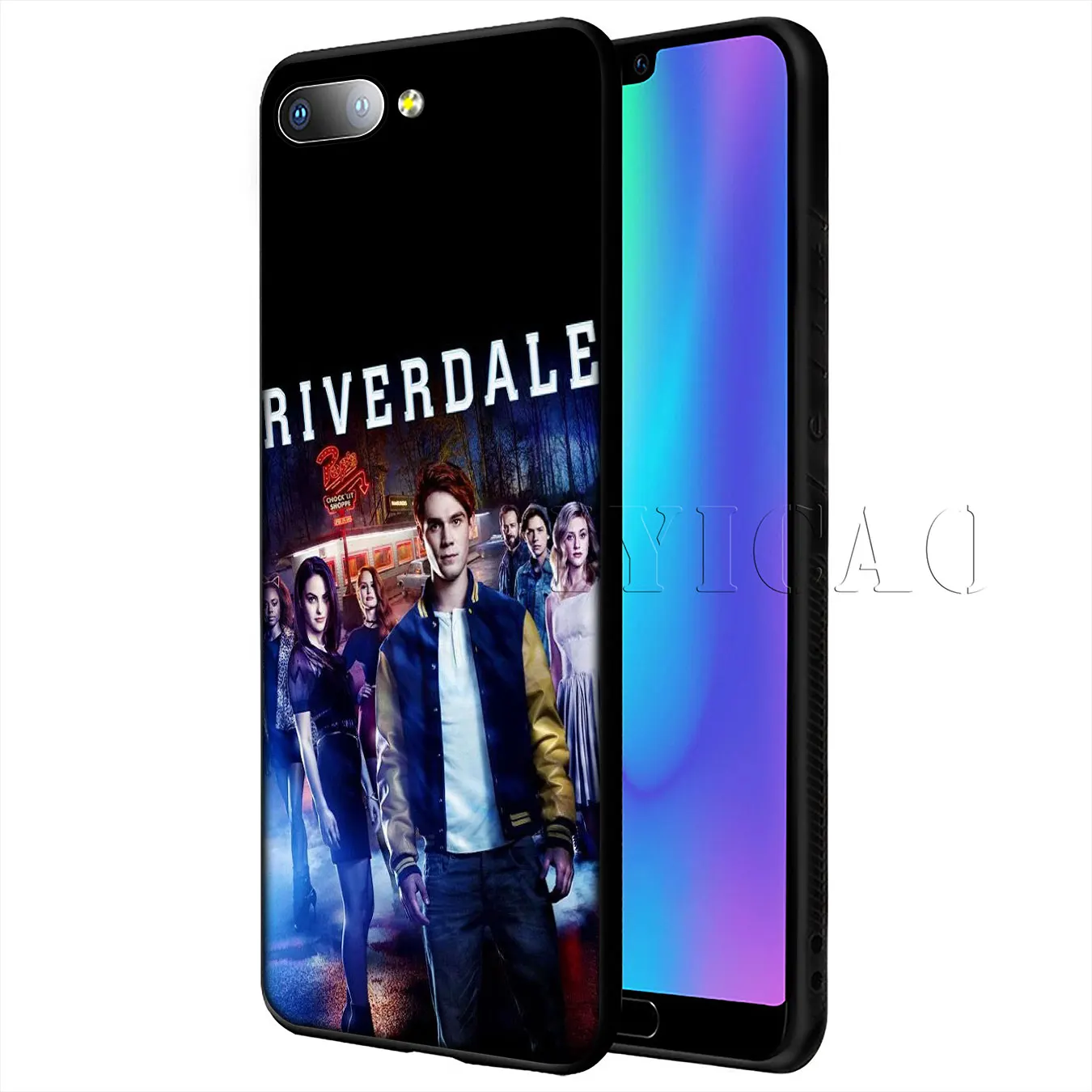 Iyicao ривердейл основной мягкий чехол для huawei P20 Pro P10 P8 P9 P30 Lite Mini 2017 P Smart 2019 крышка |