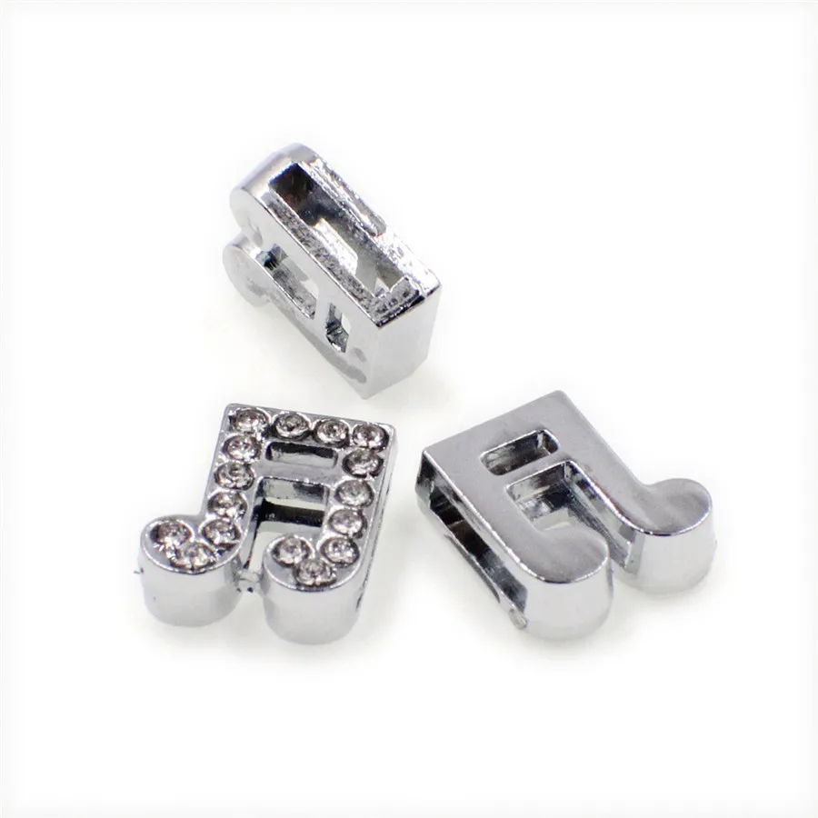 SL207 100 шт./лот горка очарование горный хрусталь Музыка Дизайн внутренний диаметр 8