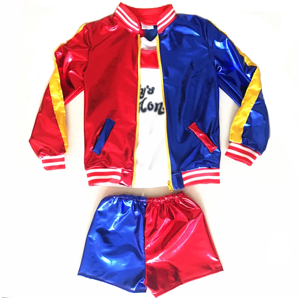 Карнавальный костюм Харлин Квинзель для женщин и девочек футболки верхняя