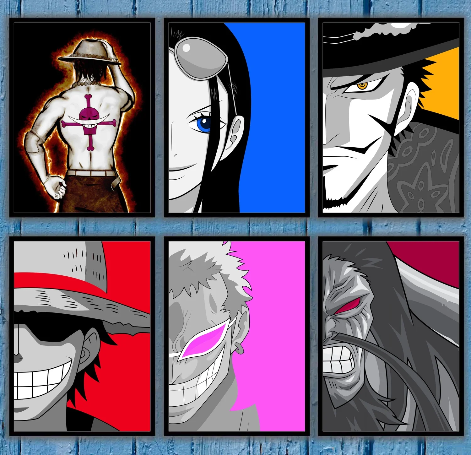 One Piece Japanese Anime Japan Art Poster Canvas Painting | Дом и сад