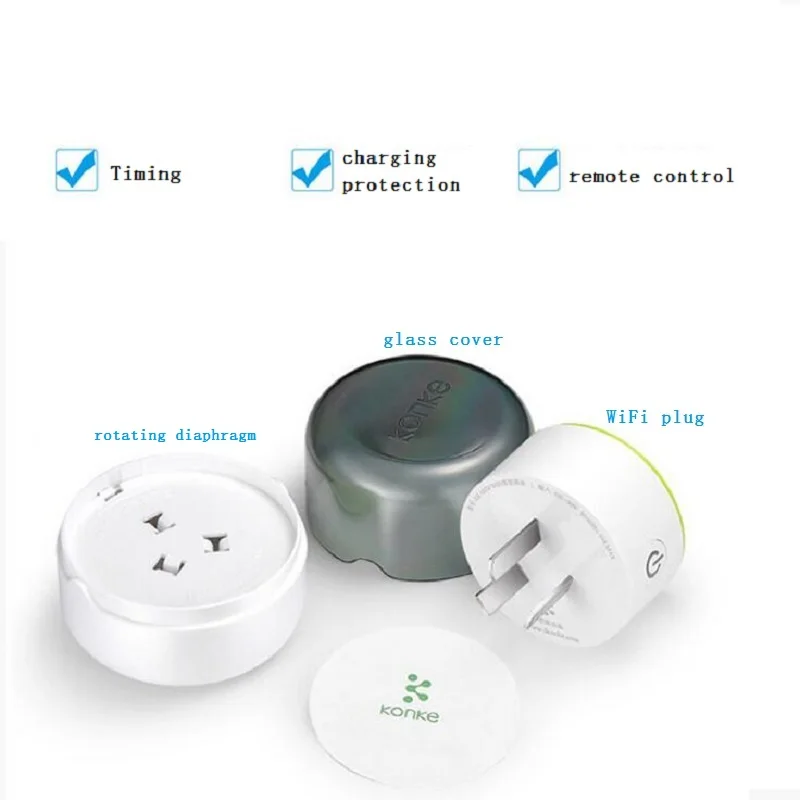 Mini Wifi Smart Socket AU Plug Wireless Intelligent socket Timing Delay Remote Control Energy Saving 10A | Электроника