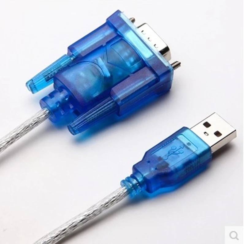 Переходник с USB на последовательный порт RS232 9-контактный кабель DB9 COM-порт