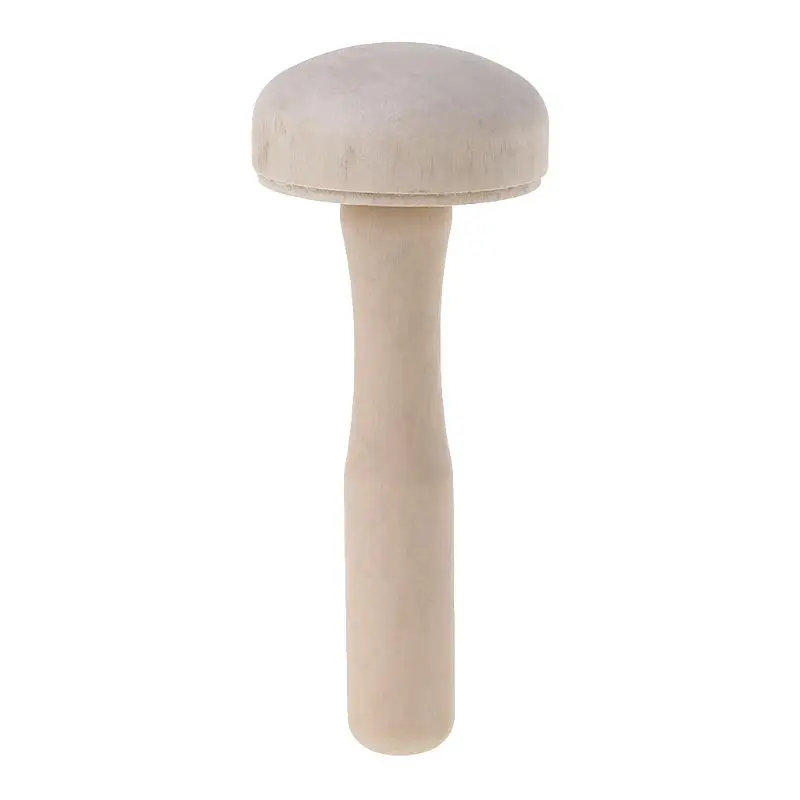 

Wooden Mushroom Roller Paper Printing Ink Rubbing Use Art Craft Printmaking Tool