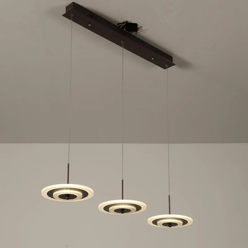 Белая Подвесная лампа современные светодиодные подвесные светильники