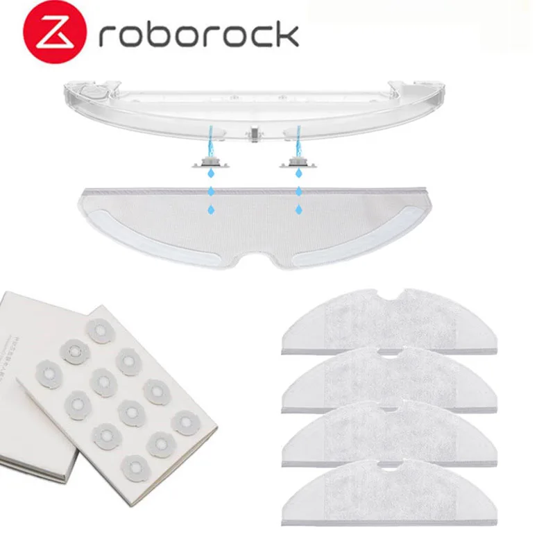 Подходит для робота пылесоса Xiaomi Roborock S50 S51 2 комплекта запасных частей салфетка