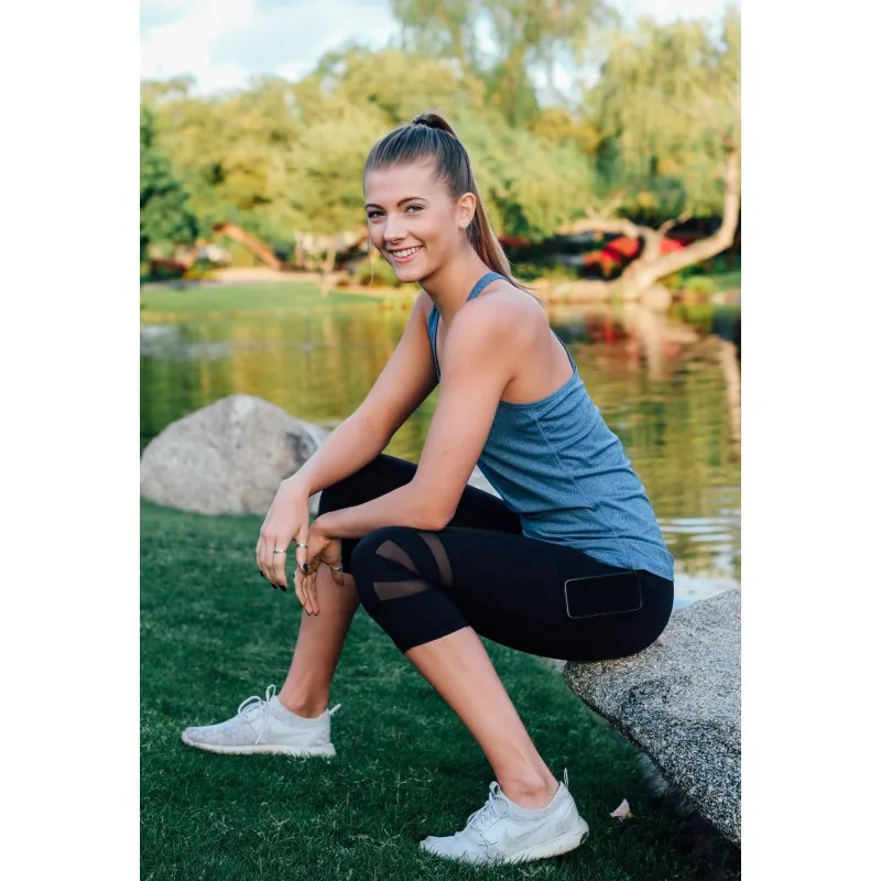 JESDEVICO Модные Новые укороченные брюки для бега обтягивающие тренировки фитнеса