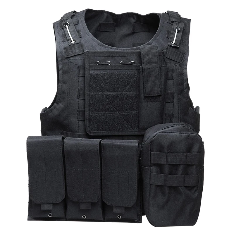 Камуфляж для охоты военный тактический жилет Wargame Body Molle Armor охотничий жилет CS Уличное оборудование с 5 цветами