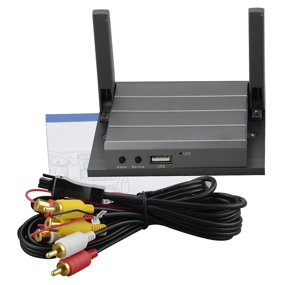 Зеркало Ссылка Коробка автомобильный DVD DLNA HDMI wifi беспроводной черный адаптер прочный алюминиевый домашний 12 В конвертер 1080P для смартфона 5G