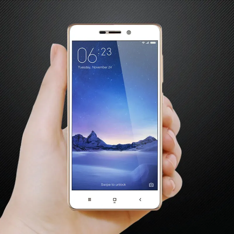 Закаленное стекло с полным покрытием для Xiaomi Redmi 3 S защита экрана телефона Pro - Фото №1