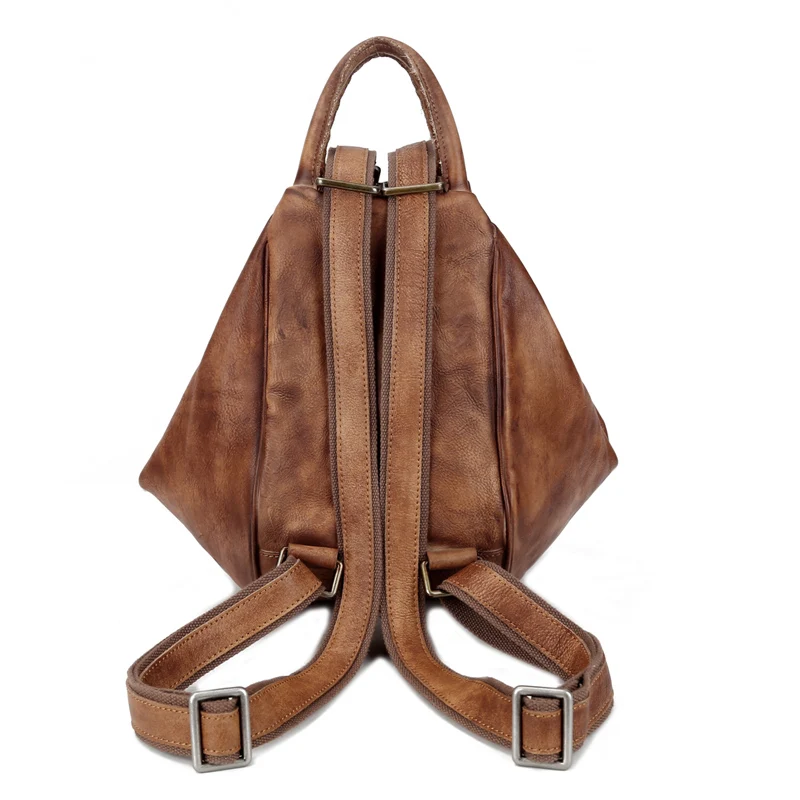 Женская сумка-Кроссбоди MANJH коричневая сумка из натуральной кожи на плечо модные