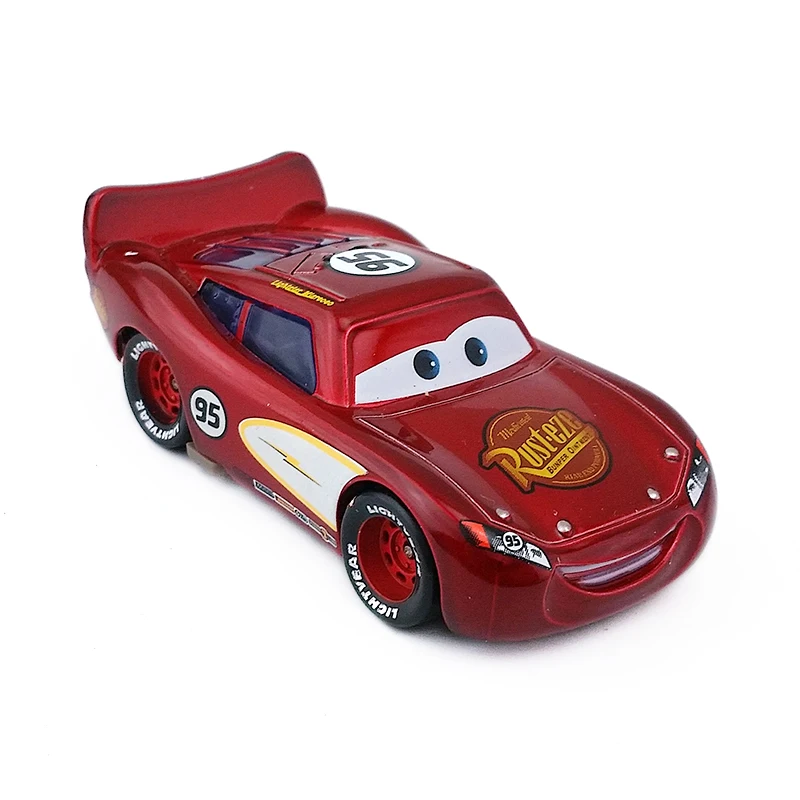 Disney Pixar Cars 2 3 Lightning McQueen Mater Jackson Storm Cruz Lizzie 1:55 литая под давлением модель игрушечного