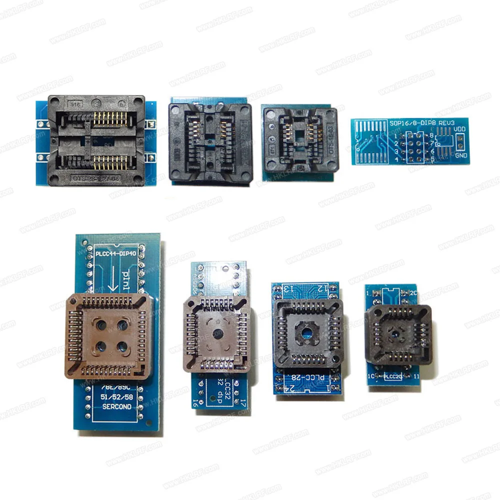 2019 Оригинальный Новый V8.30 TL866II Plus Универсальный USB программатор Minipro + 14 адаптеров