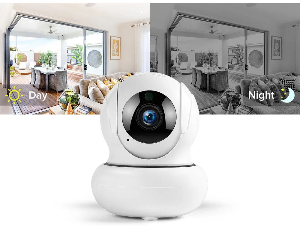360 панорамный вид WIFI IP камера 1080P инфракрасное ночное видение детский монитор для