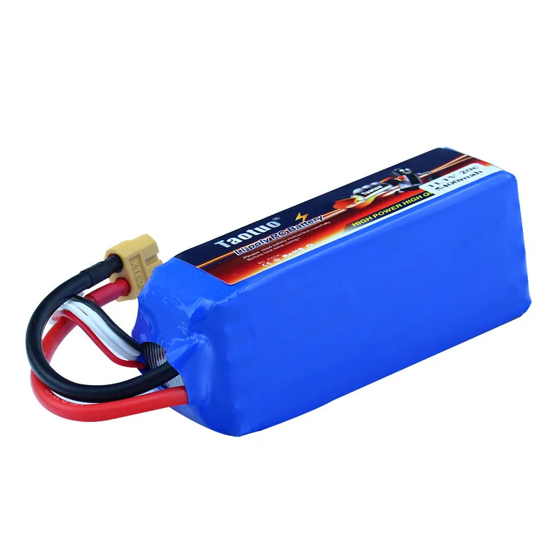 Бесплатная доставка 11 1 В 5400 мАч 3S 20C XT60 Taotuo Lipo аккумулятор для V303 V393 X380