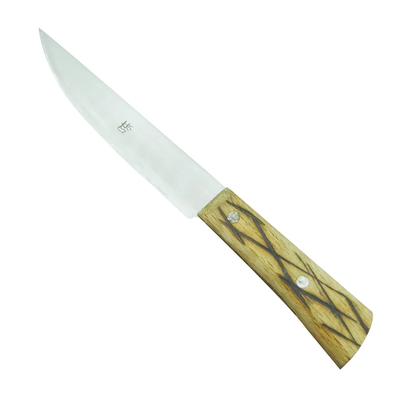 Stainless Steel Handmade Forged Kitchen Professional Boning Knife Slaughter House Bleeding Tool Splitting Meat Butcher | Дом и сад