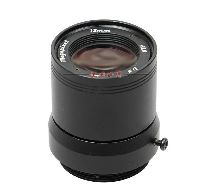 2MP 960P HD 1/3 &quotF1.0 CCTV фиксированная диафрагма инфракрасная съемка 12 мм Объектив CS Mount
